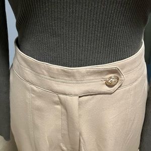 DO+BE Cream color pants, size S, M